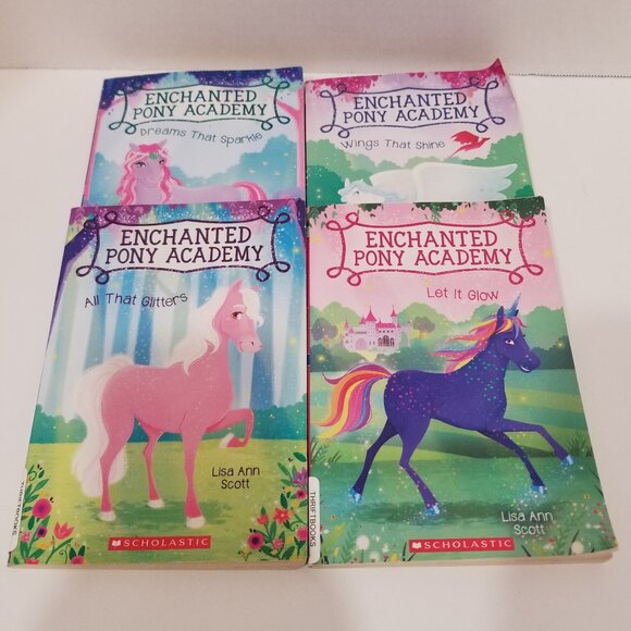 "Enchanted Pony Academy" books, complete set of 4, GUC - Picture 2 of 15